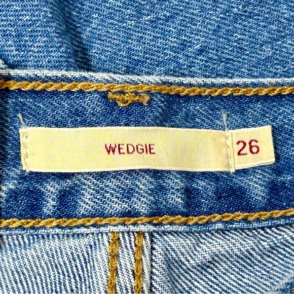 NWT Levi's Wedgie High Rise Jeans Size 26 Women's - Picture 12 of 14